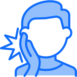 Tooth pain icon - Emergency dentist Barnsley
